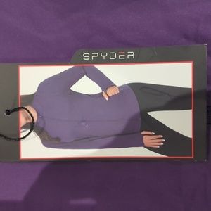 S: Spyder Full Zip Active Wear Jacket